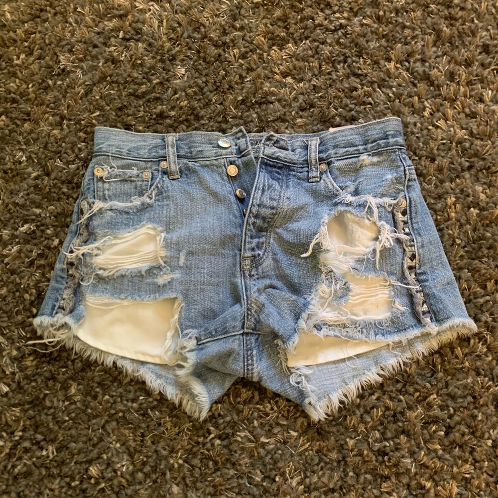 American Eagle jean shorts